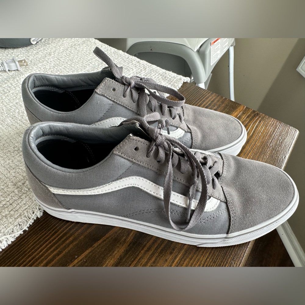 Vans Gray Old Skool Sneakers Size 10.5
